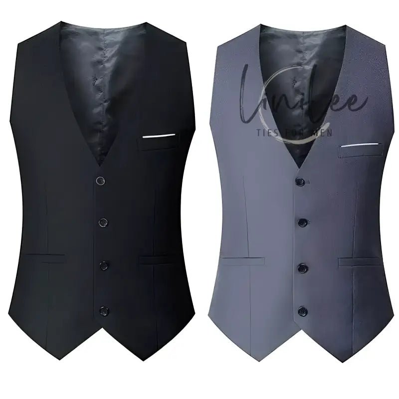 Two formal vests.