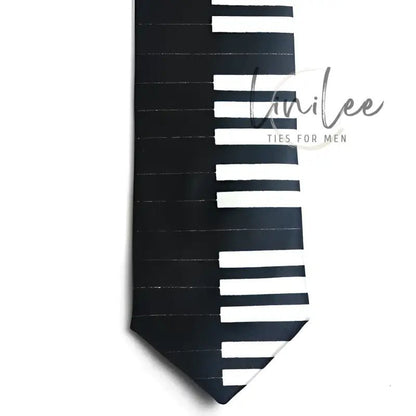 Piano key necktie.