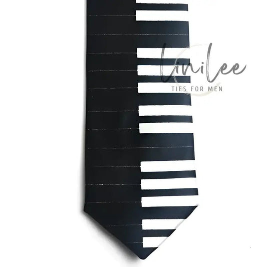 Piano key necktie.