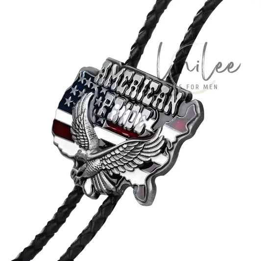 American pride bolo tie.