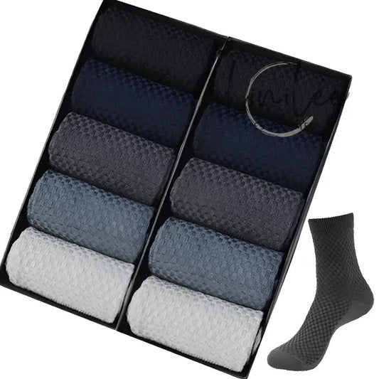 Boxed set of men’s socks.
