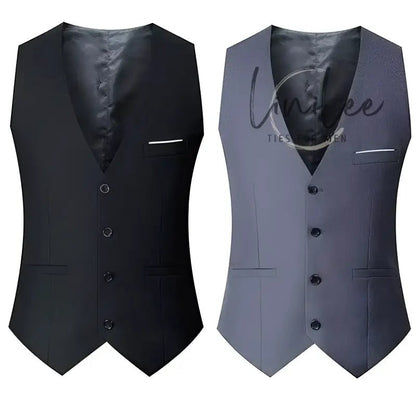 Two formal vests.