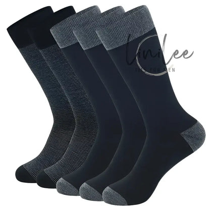 Assorted men’s dress socks.