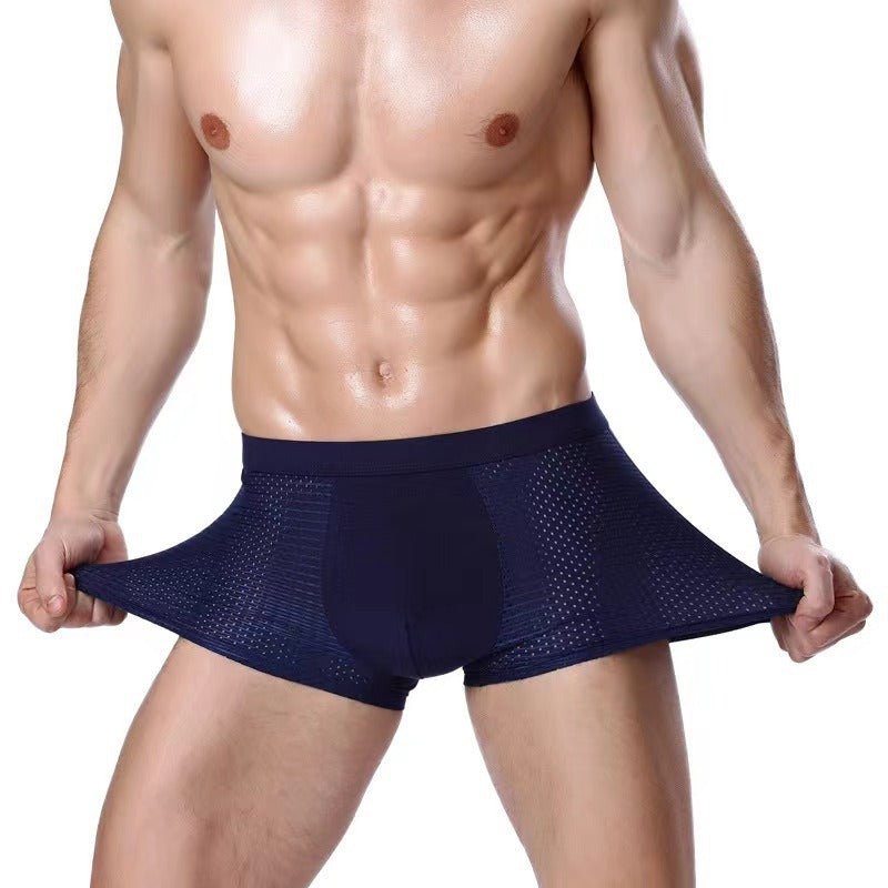 Modal Solid Ice Silk Antibacterial Underwear - linilee