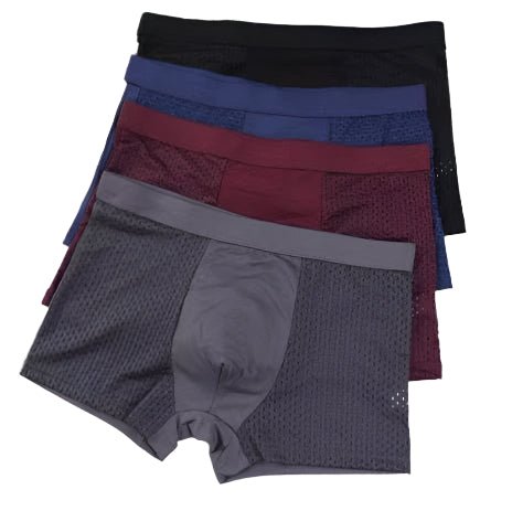 Modal Solid Ice Silk Antibacterial Underwear - linilee