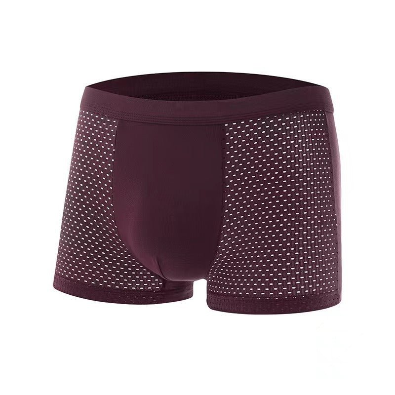 Modal Solid Ice Silk Antibacterial Underwear - linilee