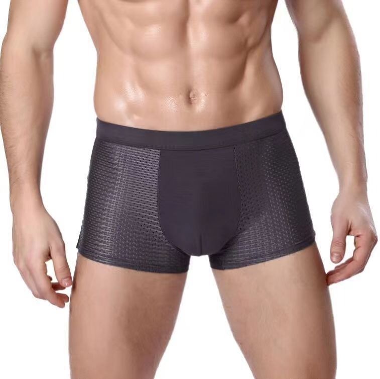 Modal Solid Ice Silk Antibacterial Underwear - linilee