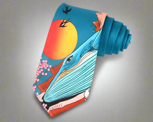 Printed tie LD57201 - linilee
